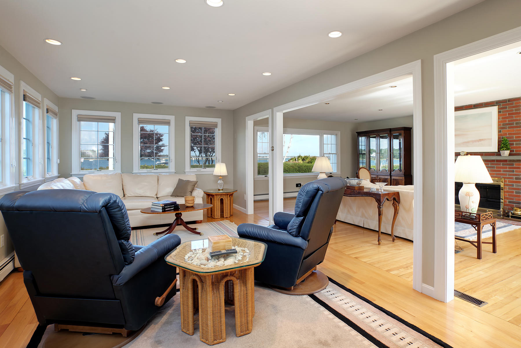 289 East Bay Road Osterville, MA 02655 - Photo 12 of 30 a living room with furniture and a large window