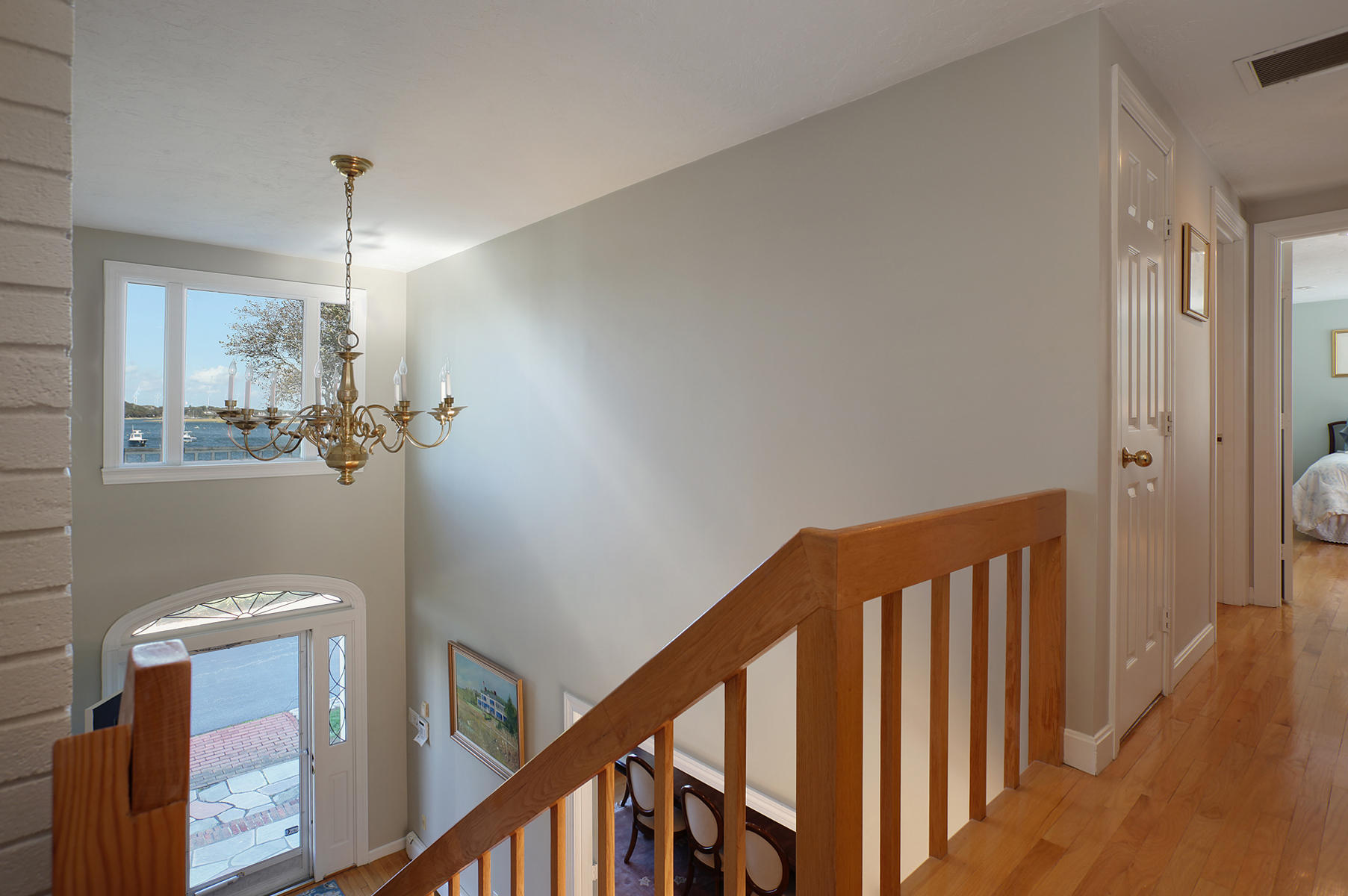 289 East Bay Road Osterville, MA 02655 - Photo 17 of 30 a view of a hallway view with staircase