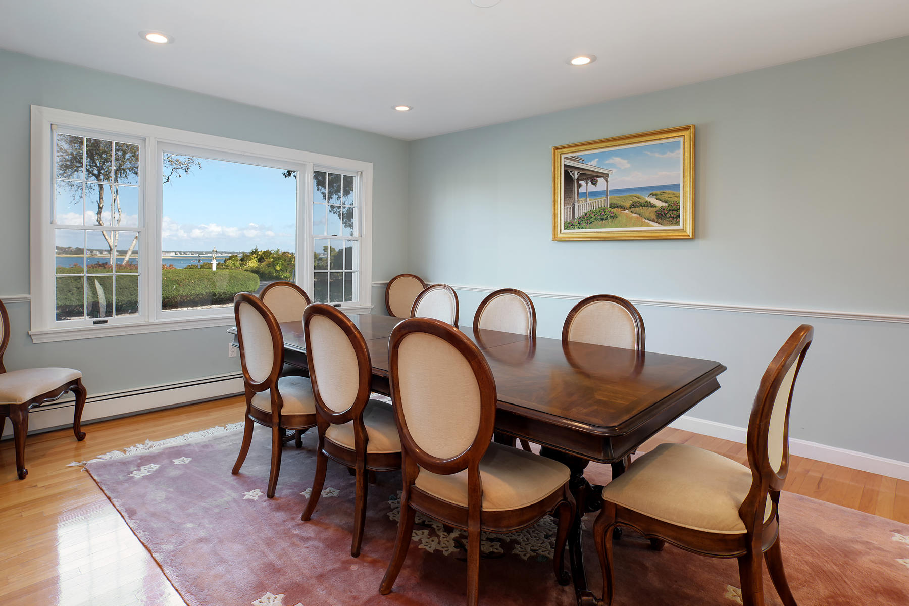 289 East Bay Road Osterville, MA 02655 - Photo 8 of 30 a view of a dining room with furniture window and wooden floor
