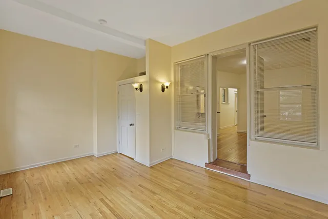 wooden view of a bathroom with shower