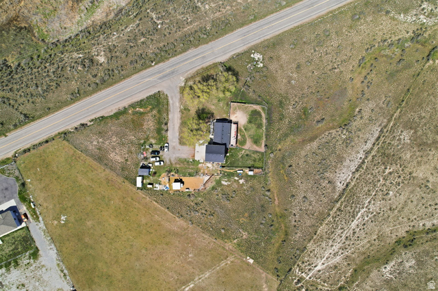 830 North Stone Road Snowville, UT 84336 - Photo 62 of 69 Aerial view of property's location with rural landscape