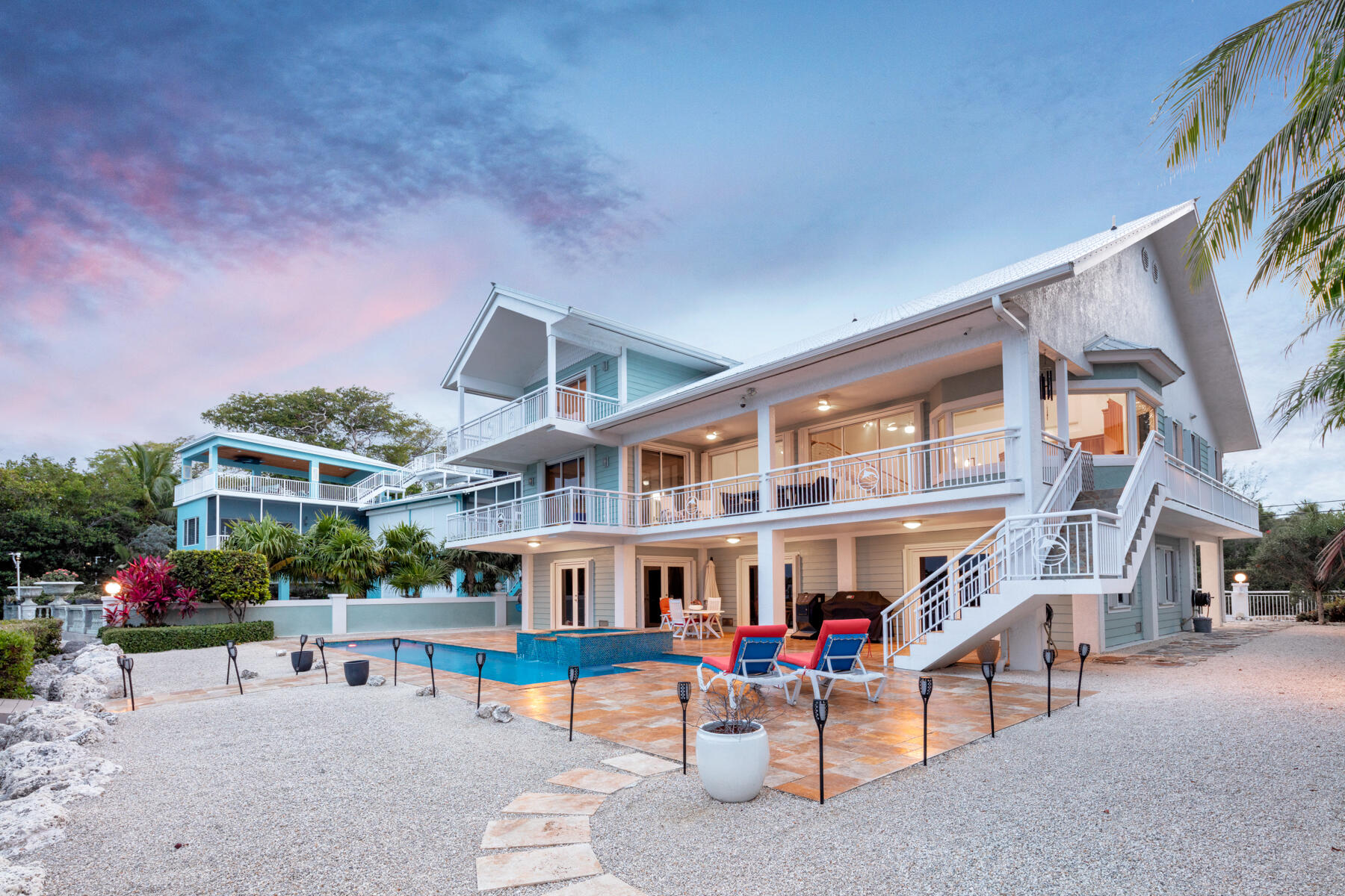 21 Mutiny Place Key Largo, FL 33037 - Photo 53 of 57 Evening views