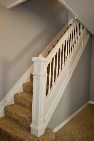 a view of entryway and hall