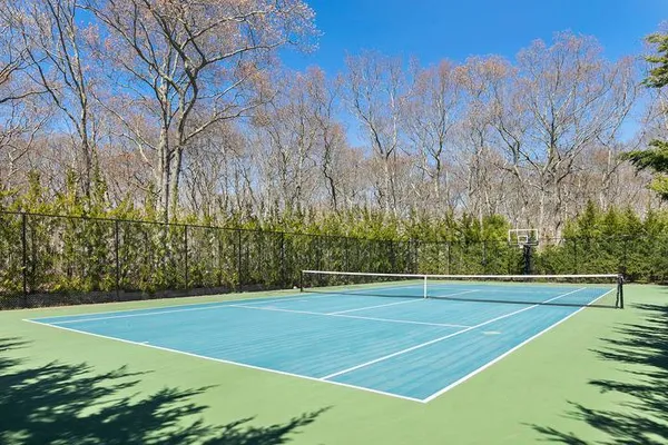 a view of a tennis court