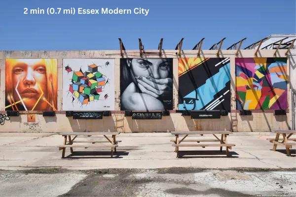 a view of a city with tall buildings