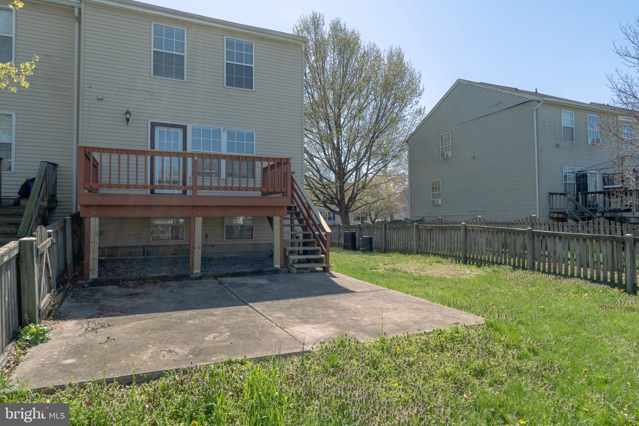 224 Oak Leaf Way Halethorpe, MD 21227 - Photo 32 of 32 a view of a house with backyard and sitting area