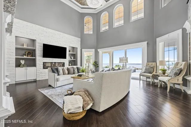 a large tree in front of the house