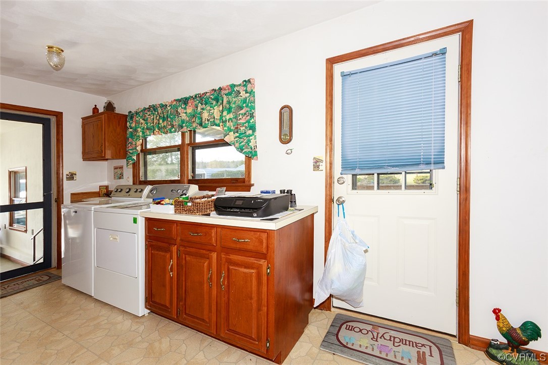 619 Spring Grove Road Spring Grove, VA 23881 - Photo 9 of 45 a kitchen with a stove and a refrigerator