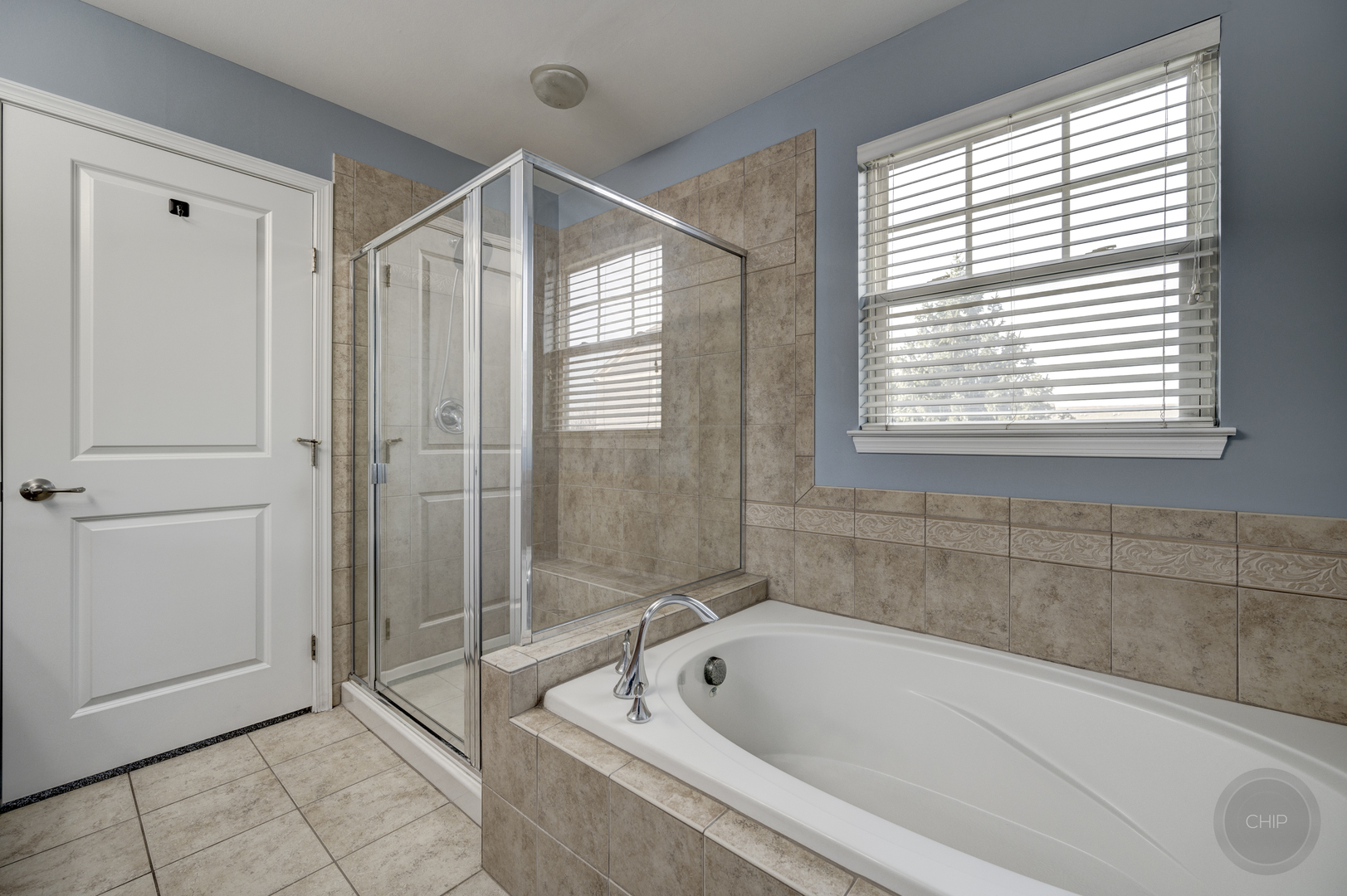 331 North Commerce Street Aurora, IL 60504 - Photo 32 of 41 a bathroom with a bathtub and a shower