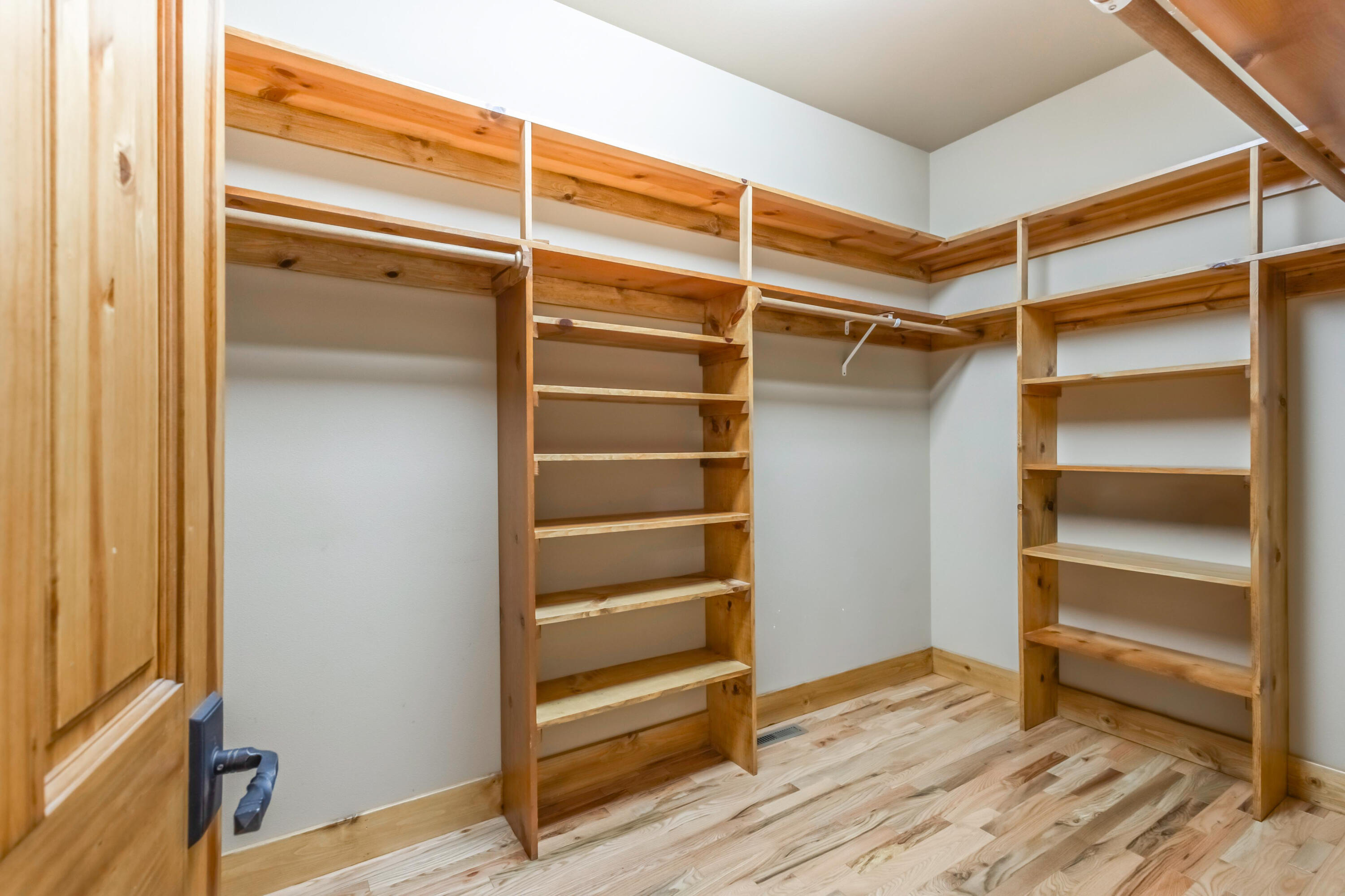 69590 Omaha Road Sisters, OR 97759 - Photo 21 of 46 a view of walk in closet with empty racks