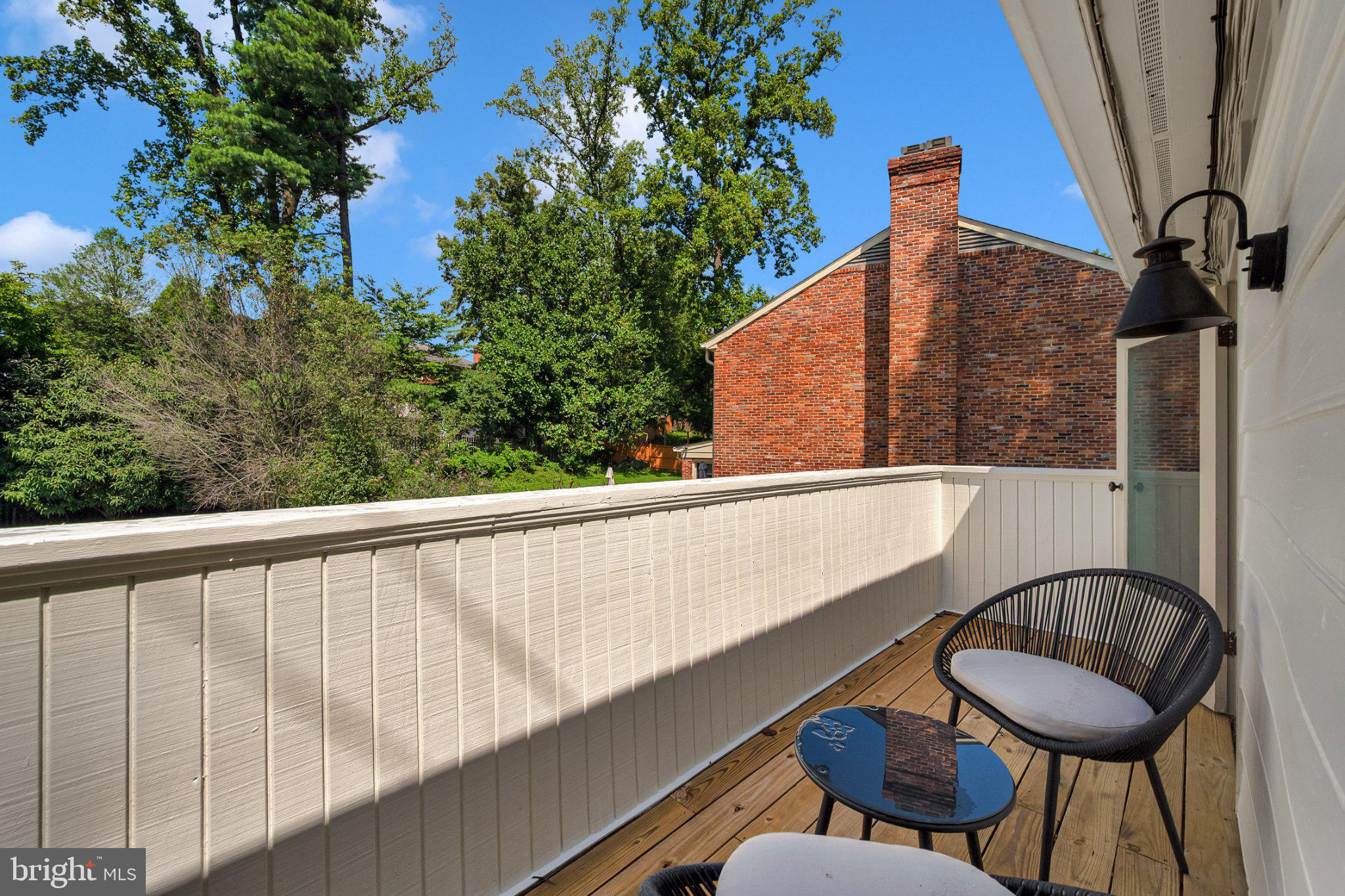6508 Kenhill Road Bethesda, MD 20817 - Photo 36 of 56 Primary Suite Balcony