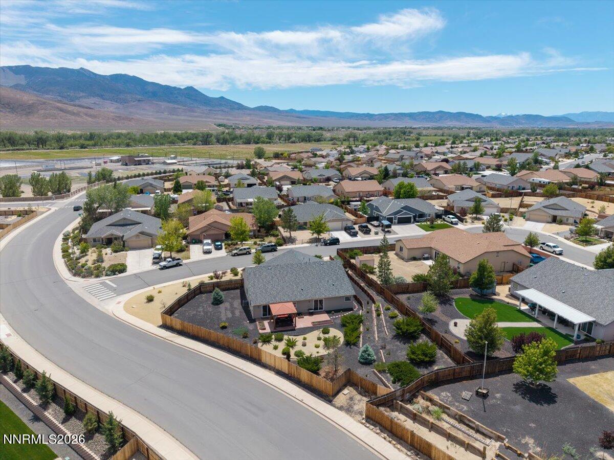 104 Bethpage Road Dayton, NV 89403 - Photo 54 of 65 an aerial view of a house with a swimming pool
