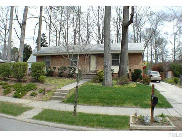 3216 Brentwood Road Raleigh, NC 27604 - Photo 1 of 1 a front view of a house with garden