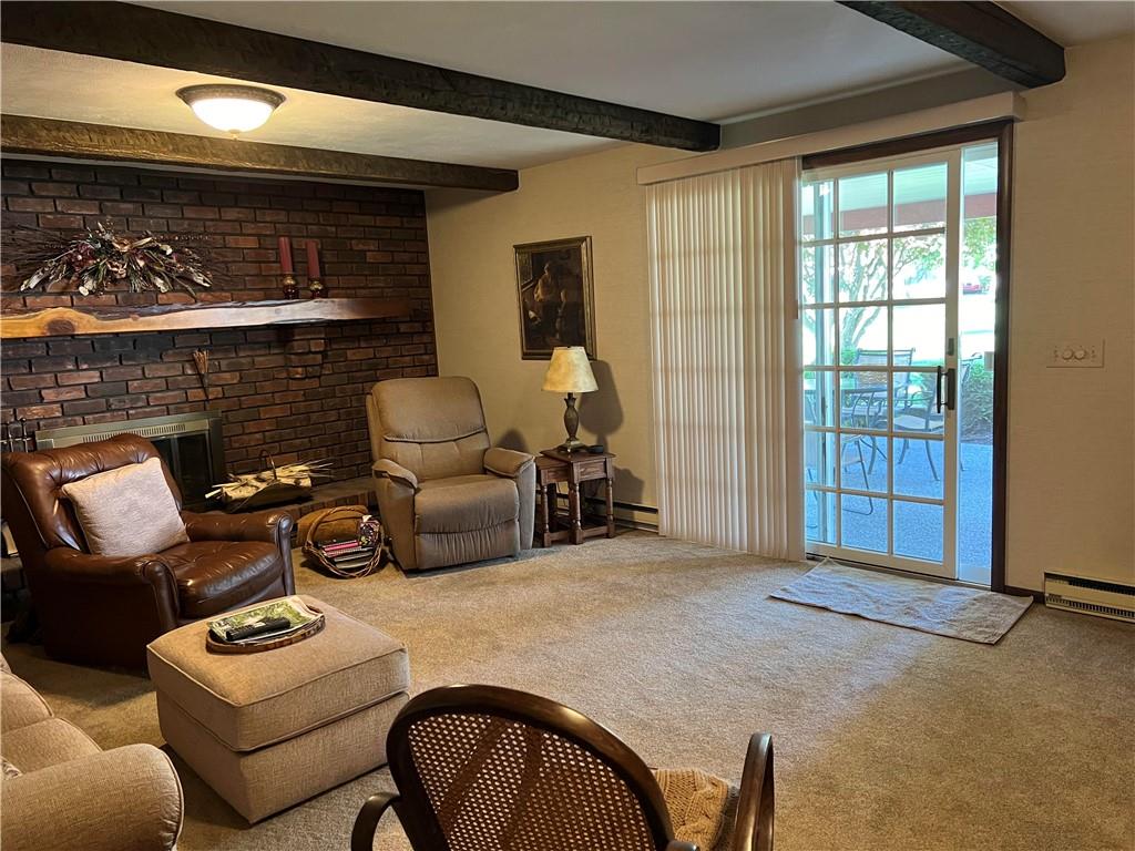 200 Courtland Road Indiana, PA 15701 - Photo 13 of 42 a living room with furniture a window and a flat screen tv