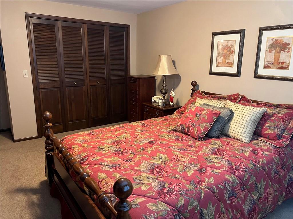 200 Courtland Road Indiana, PA 15701 - Photo 22 of 42 a bed sitting in a bedroom and painting on the wall