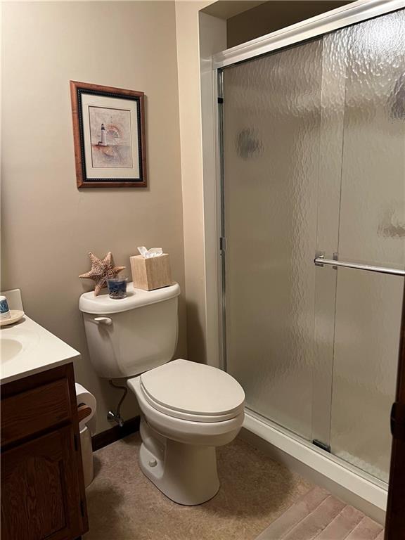 200 Courtland Road Indiana, PA 15701 - Photo 31 of 42 a bathroom with a toilet a sink and shower