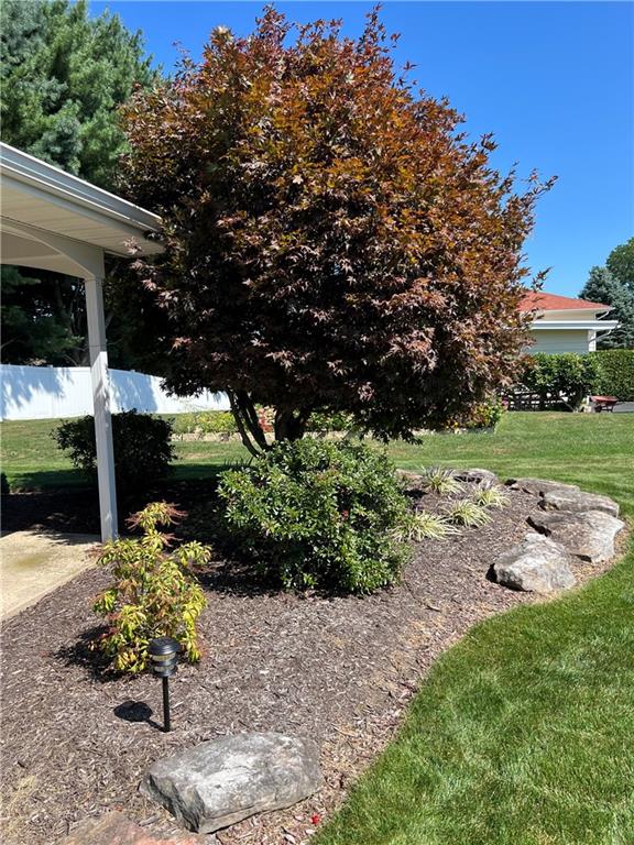 200 Courtland Road Indiana, PA 15701 - Photo 38 of 42 a view of a garden with a bench