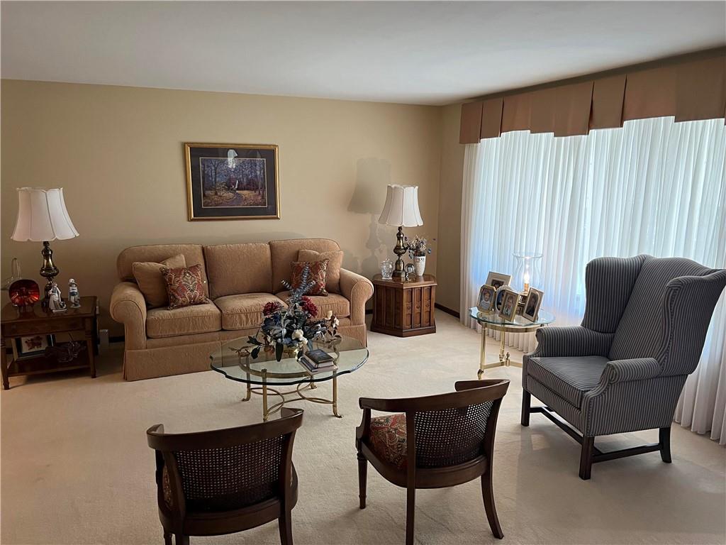 200 Courtland Road Indiana, PA 15701 - Photo 9 of 42 a living room with furniture and a lamp