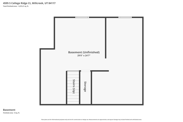4595 College Ridge Court Millcreek, UT 84117 - Photo 57 of 57 Floor plan