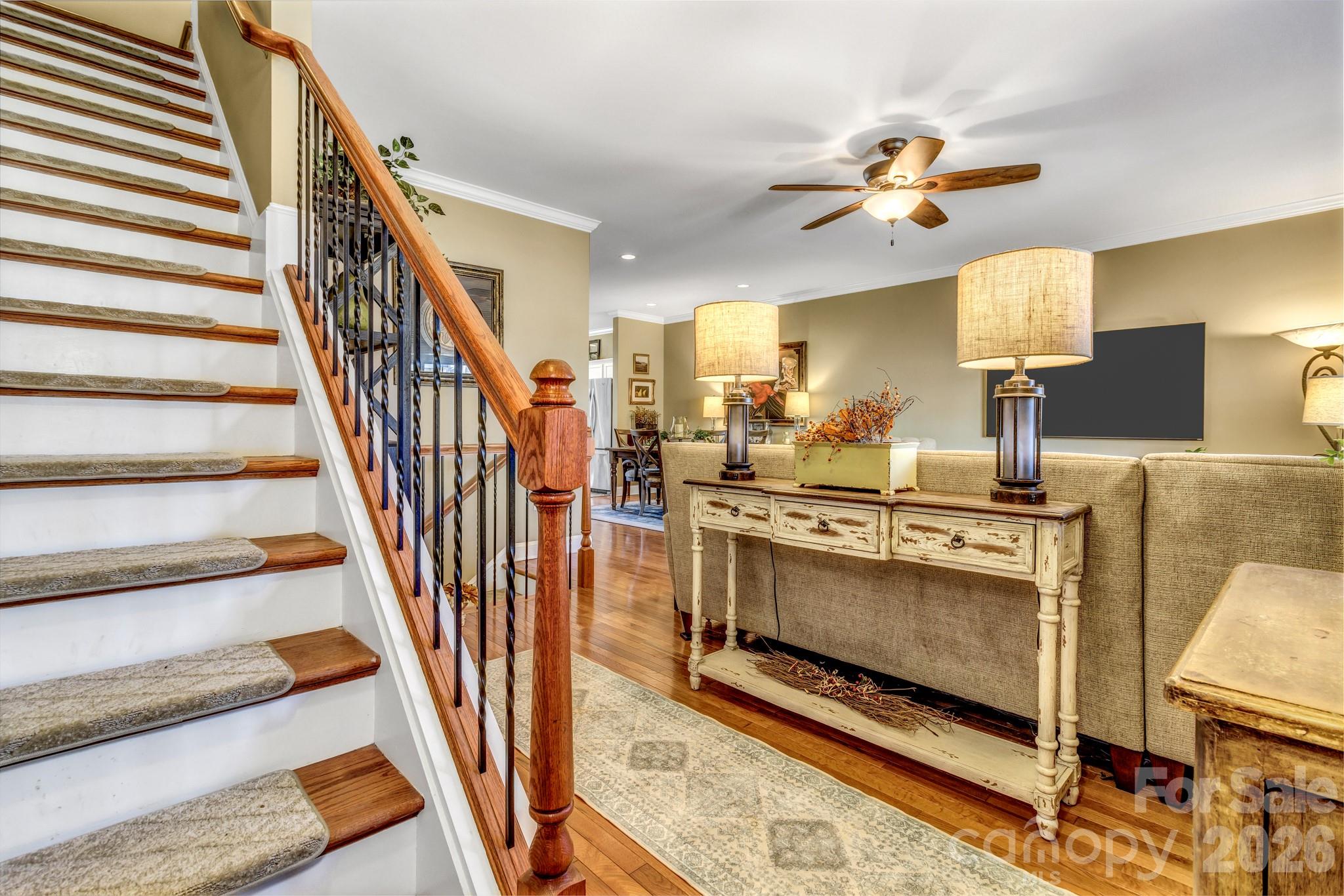 25 Union Chapel Road Weaverville, NC 28787 - Photo 5 of 43 a view of a living room and dining room