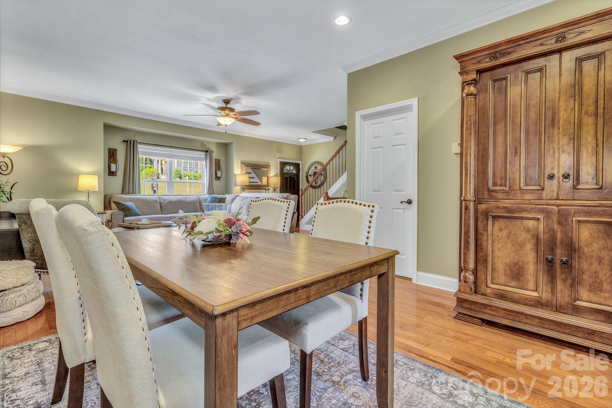 25 Union Chapel Road Weaverville, NC 28787 - Photo 10 of 47 a view of a dining room with furniture