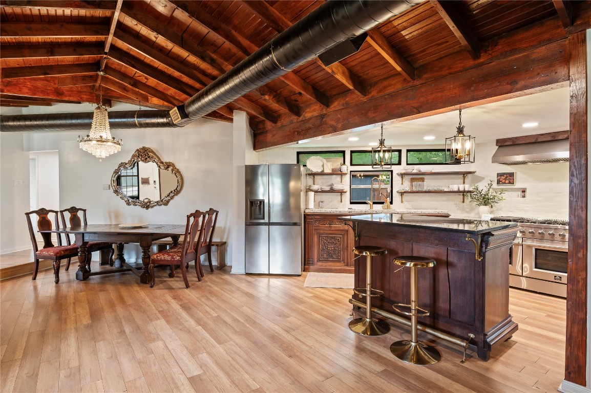 1908 Deats Road Dickinson, TX 77539 - Photo 2 of 41 Open concept design with island and breakfast bar seating.