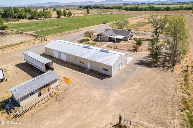 an outdoor space with lounge chair