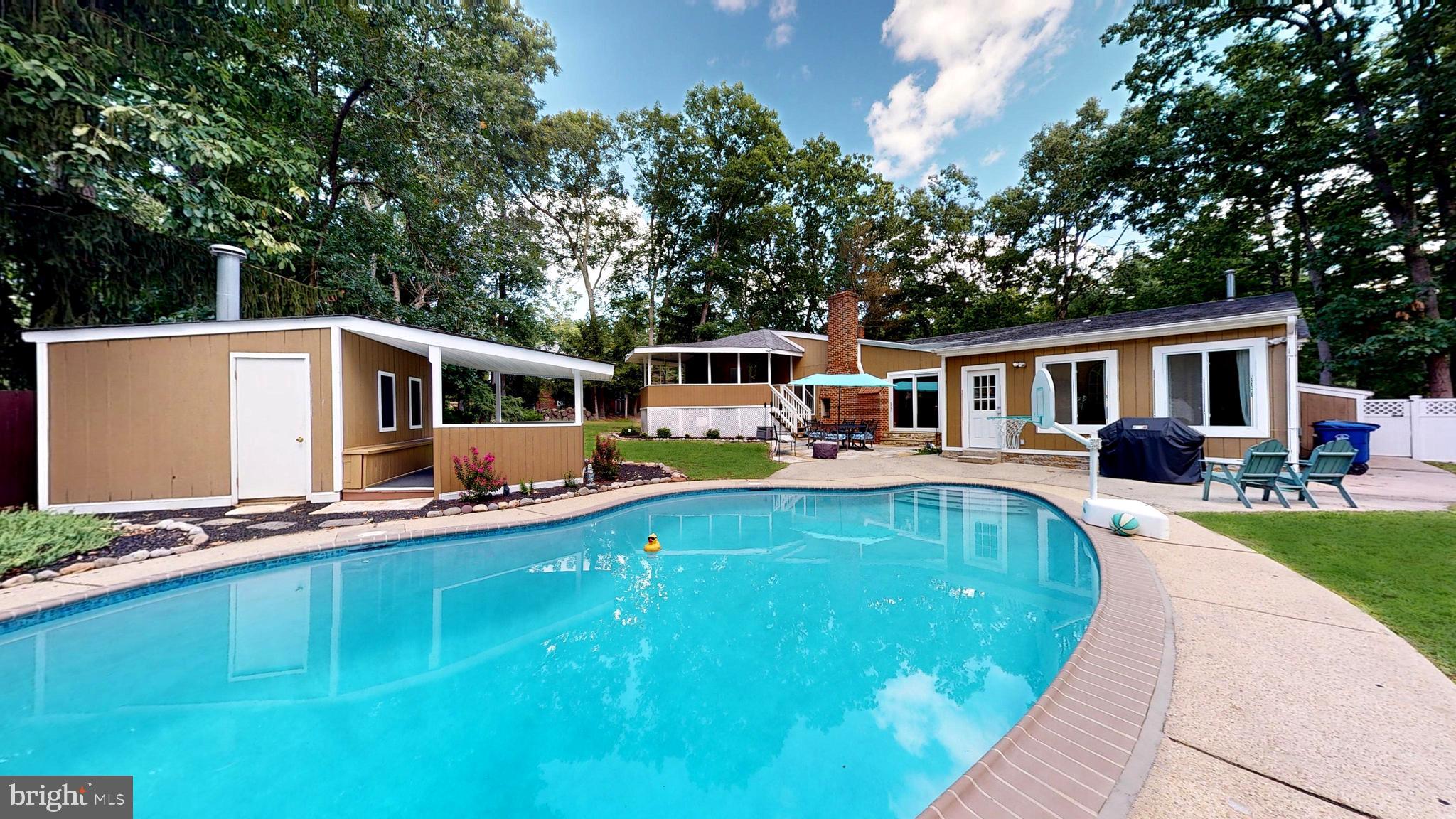 1424 Stokes Road Medford, NJ 08055 - Photo 68 of 76 Pool With Pool House