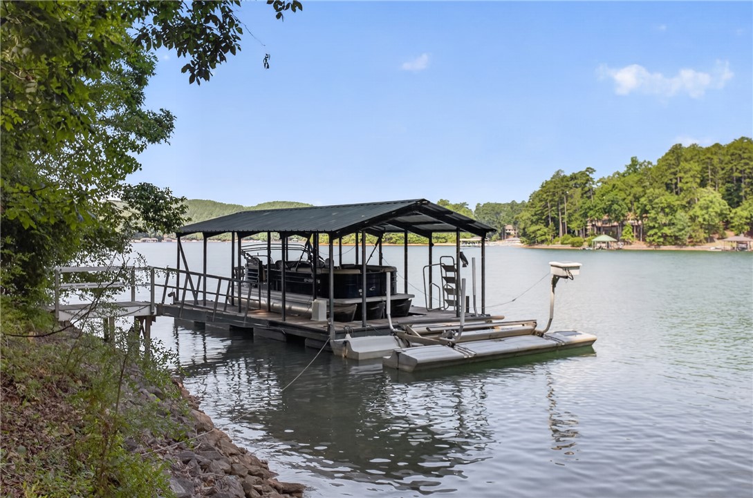12 Lookout Lane Salem, SC 29676 - Photo 43 of 47 Covered dock on Lake Keowee offers direct water access.