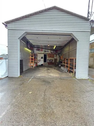 a view of a storage in a room