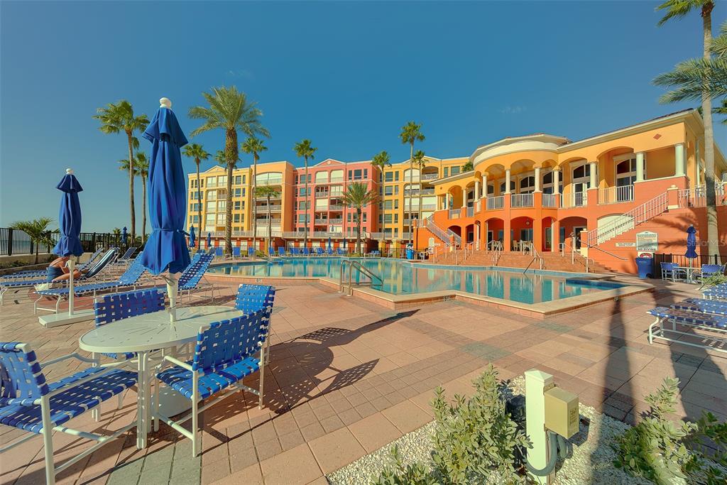 16450 Gulf Boulevard, Unit 565 North Redington Beach, FL 33708 - Photo 42 of 54 a view of swimming pool with outdoor seating
