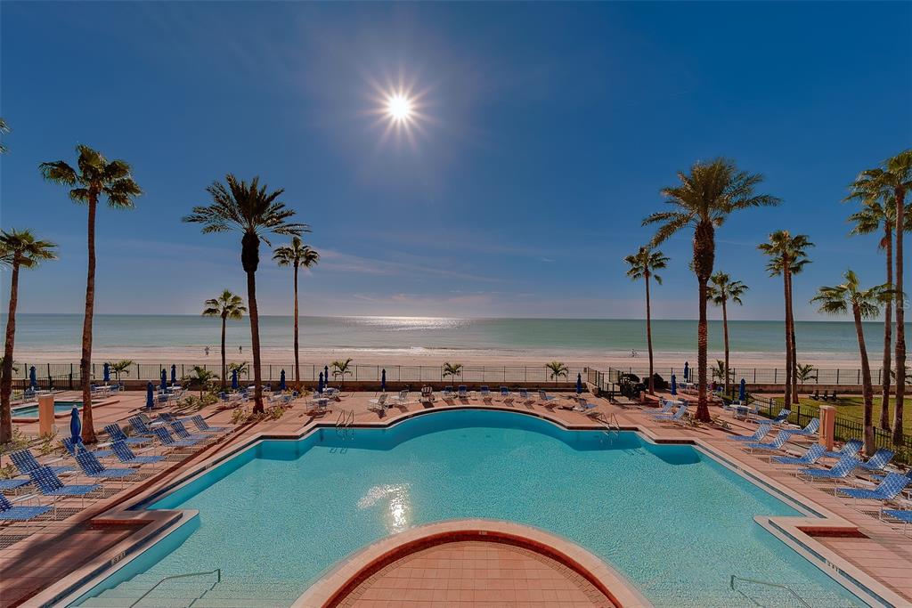 16450 Gulf Boulevard, Unit 565 North Redington Beach, FL 33708 - Photo 44 of 54 a view of a water with a palm tree