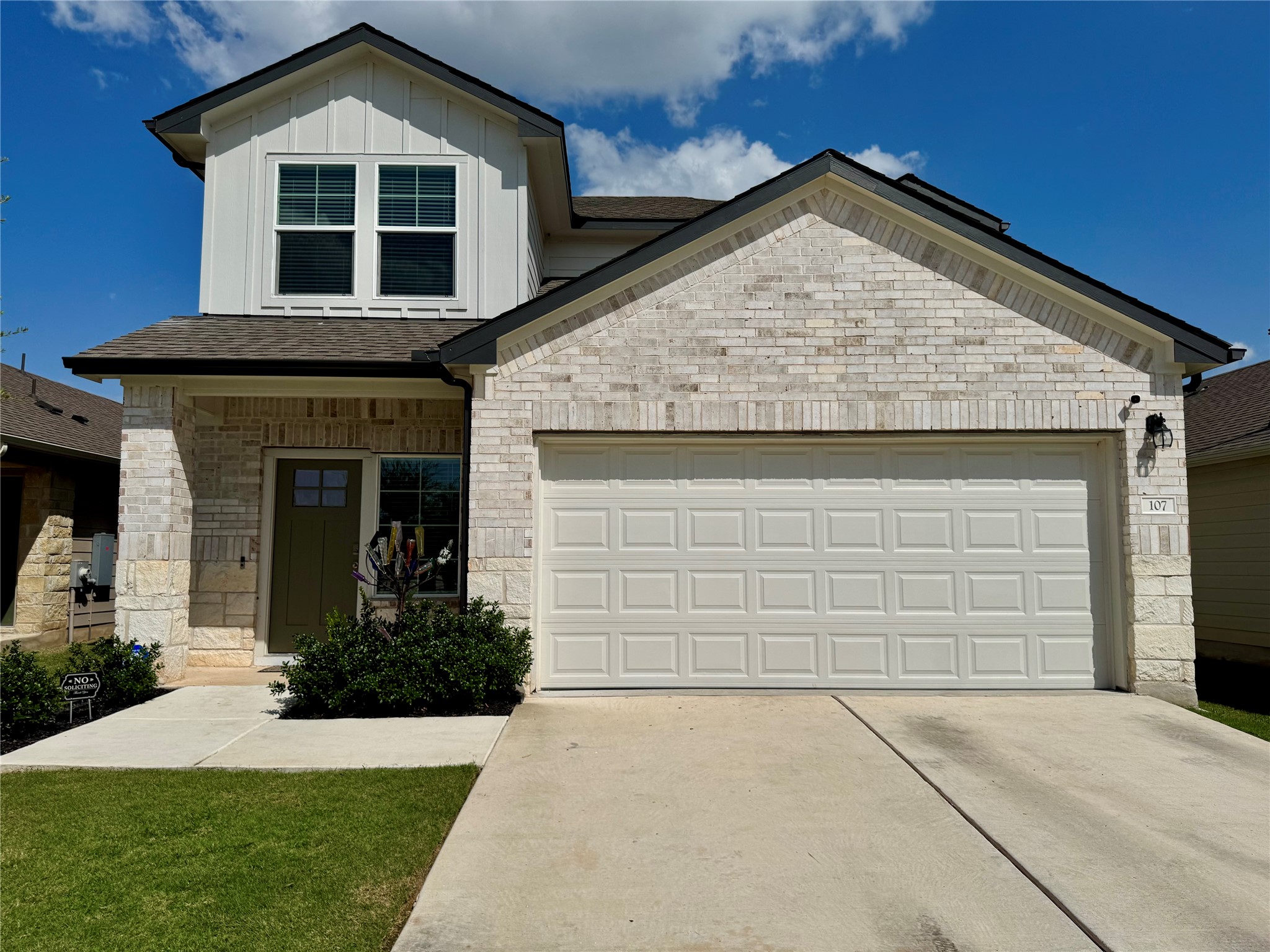 107 Hamilton Pool Lane Bastrop, TX 78602 - Photo 2 of 22 View of front of home.