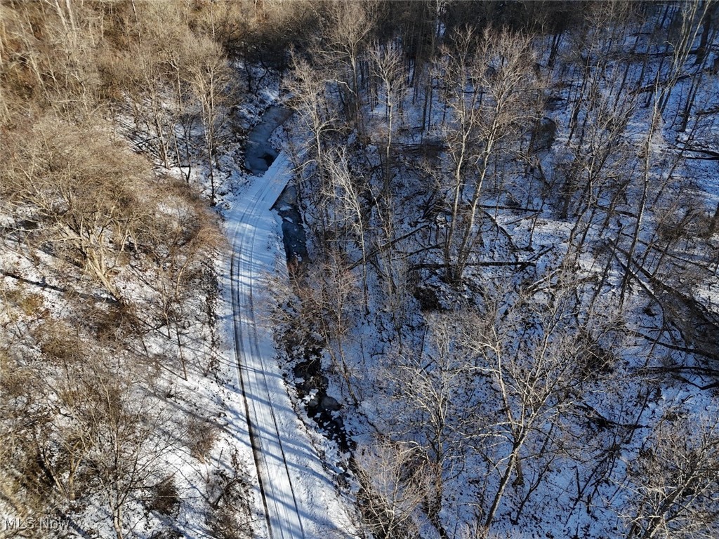 0 Trough Run Road Bellaire, OH 43906 - Photo 34 of 46 View of snowy aerial view