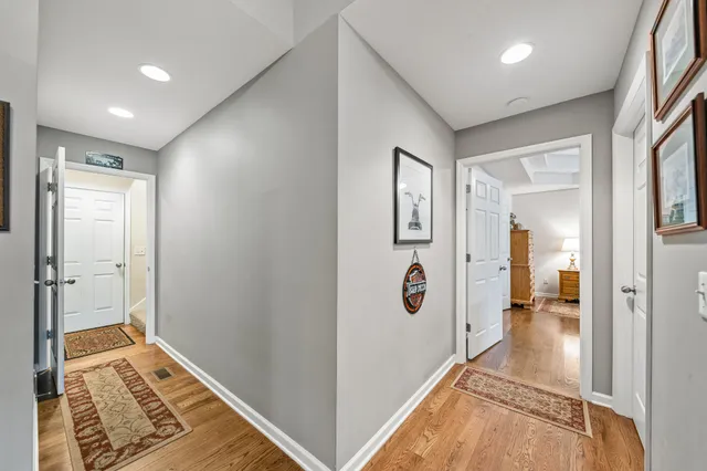 a view of yard with ocean view