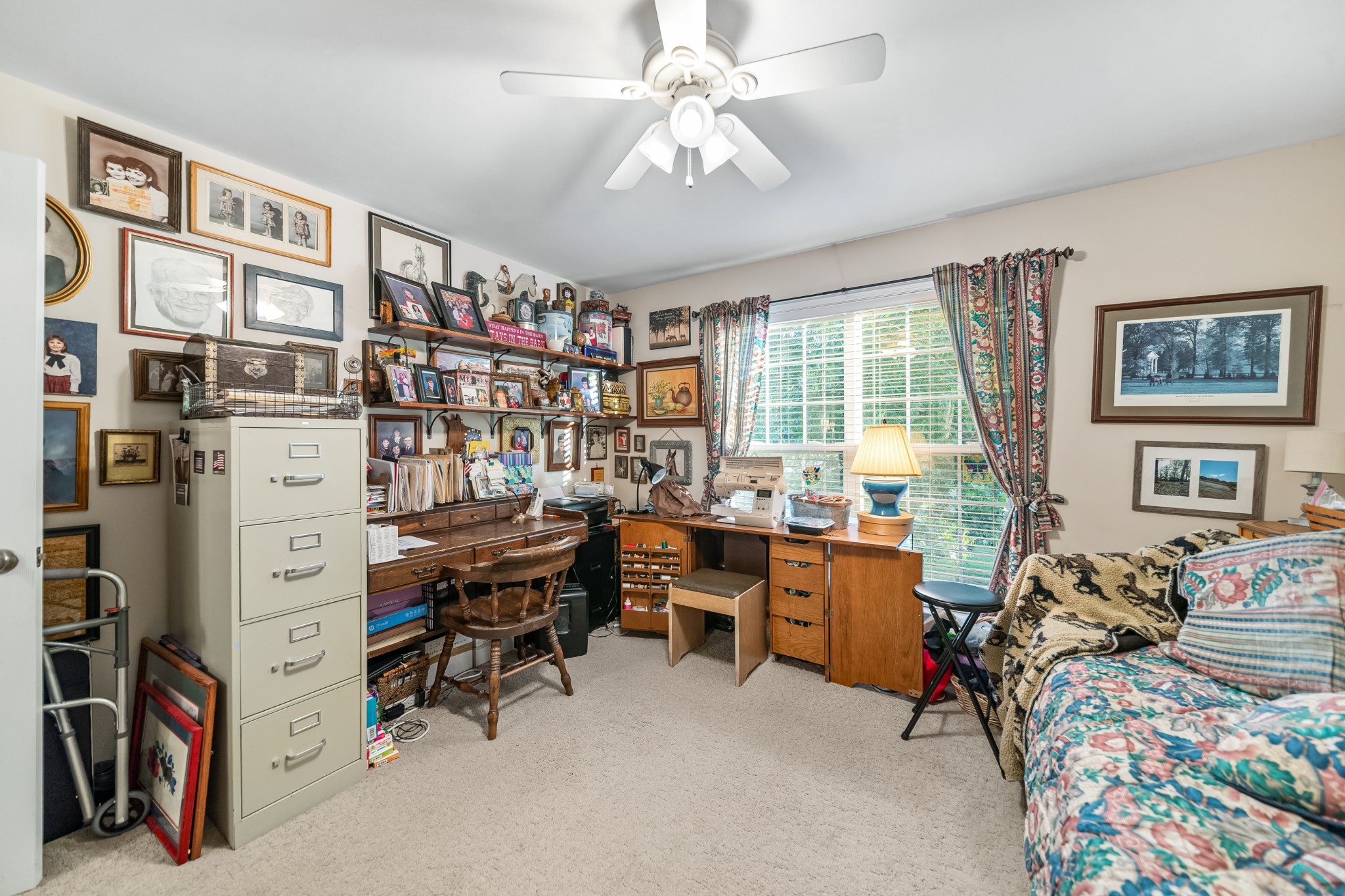 4862 Toll Dugger Road Culleoka, TN 38451 - Photo 47 of 96 a view of a livingroom with workspace and a window