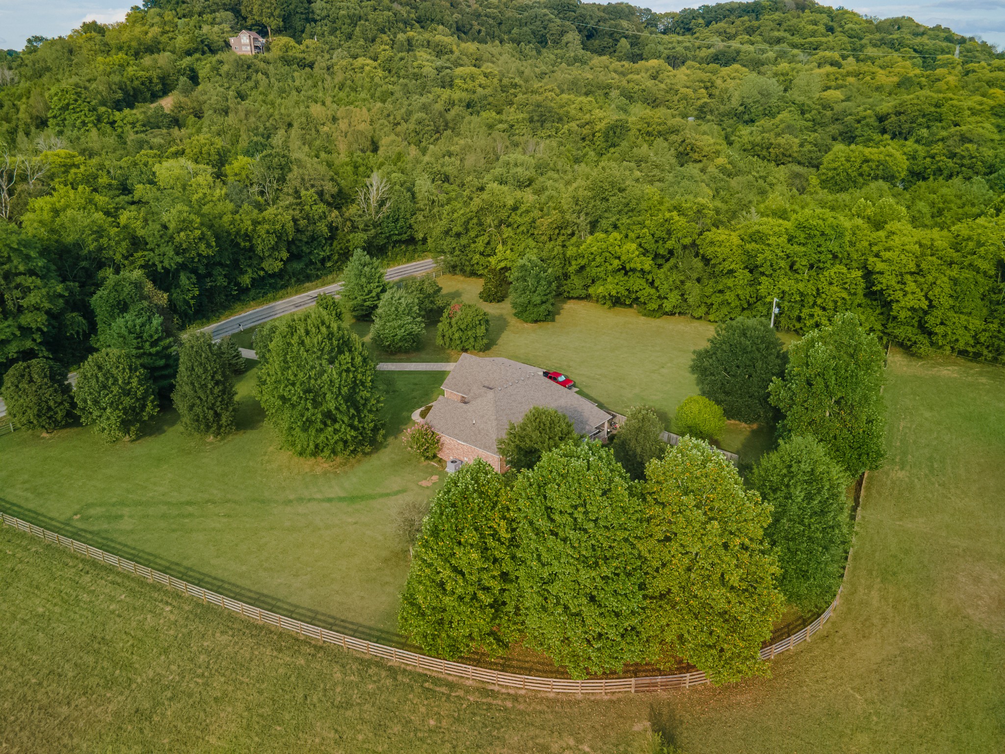 4862 Toll Dugger Road Culleoka, TN 38451 - Photo 84 of 96 a view of a garden with a lake