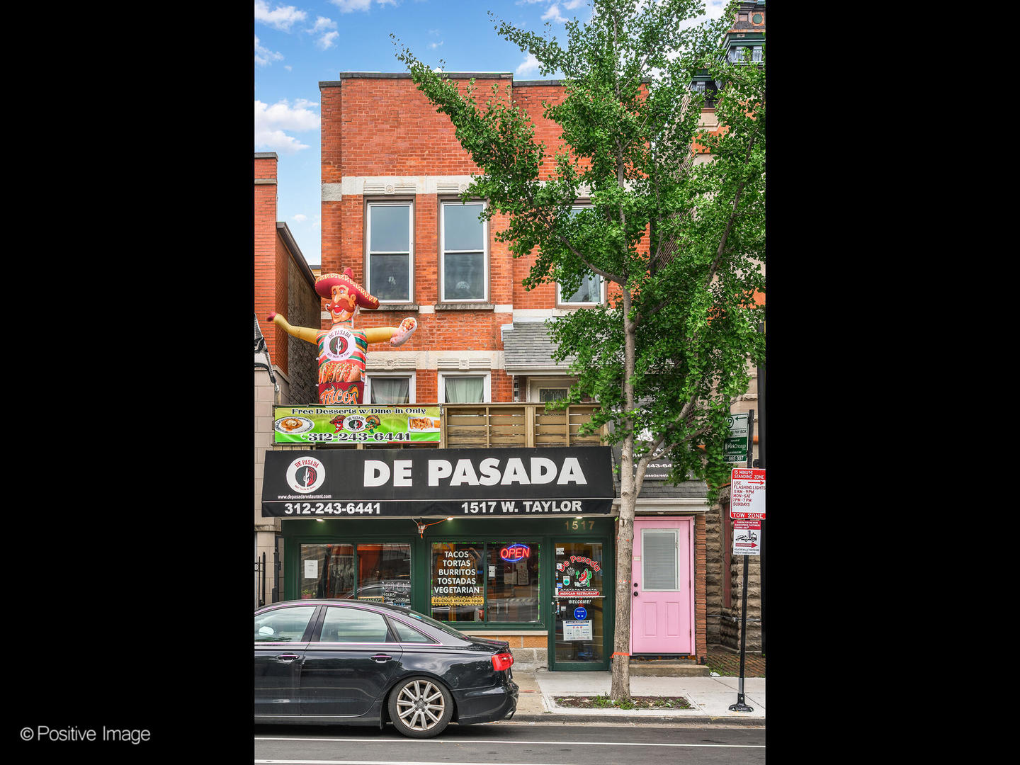 1517 West Taylor Street Chicago, IL 60607 - Photo 1 of 27 a car parked in front of a building
