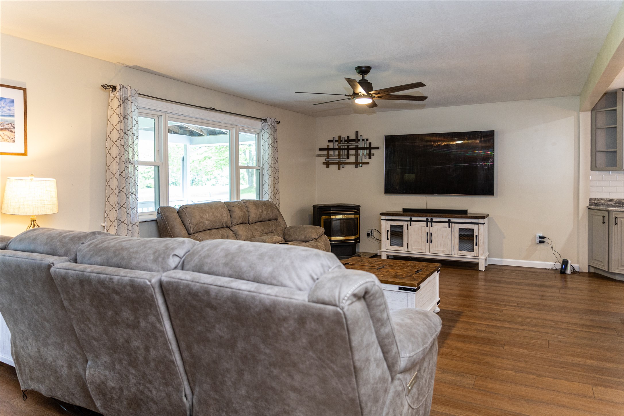 11910 Schenenberg Road Guys Mills, PA 16327 - Photo 12 of 50 Pellet stove for cozy evenings.