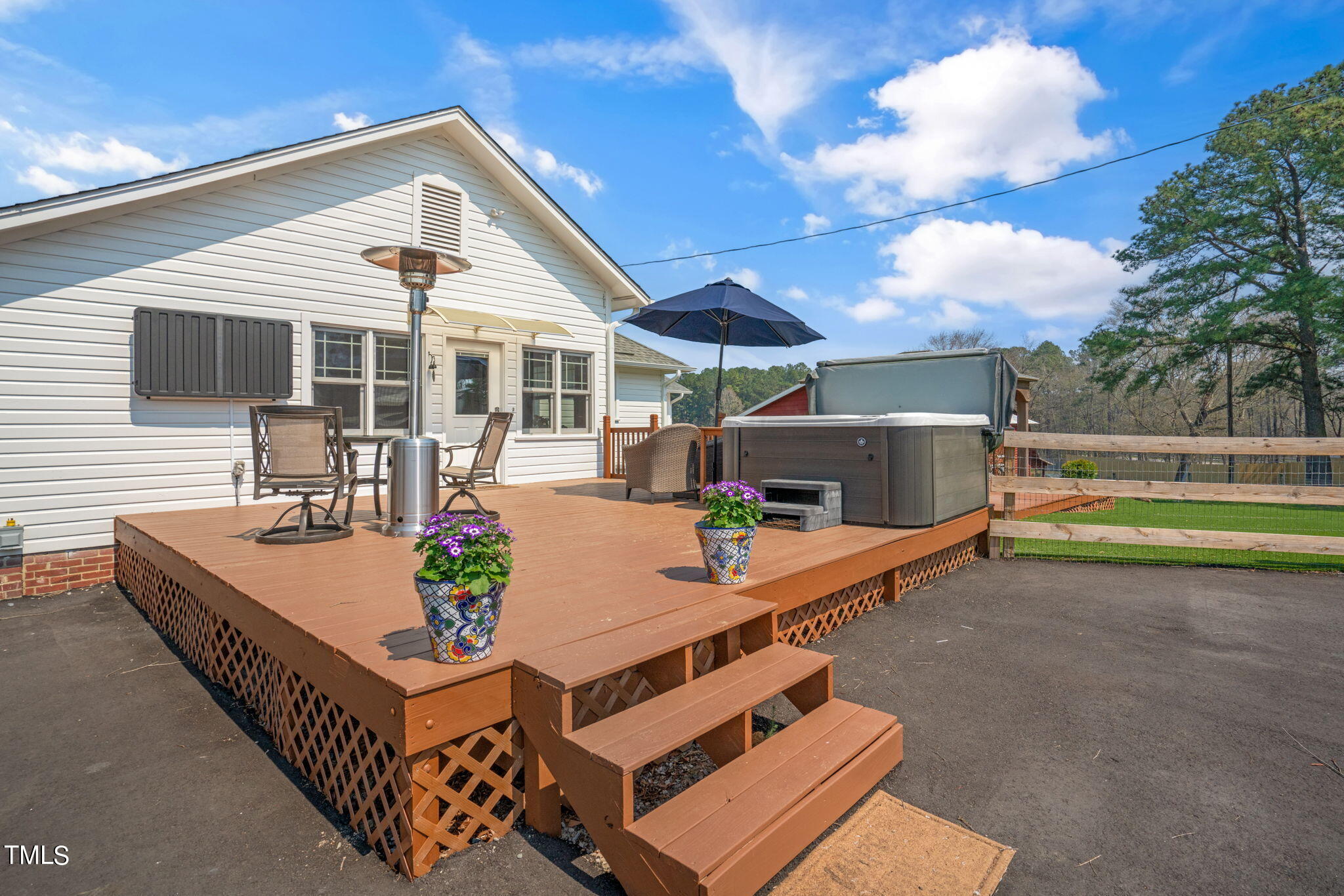 3901 Bosco Road New Hill, NC 27562 - Photo 25 of 51 Back Deck