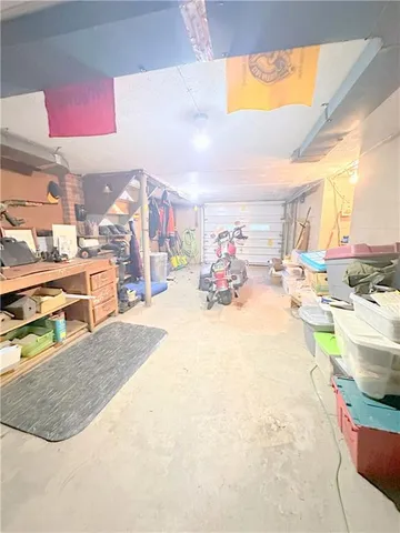 a view of storage and utility room