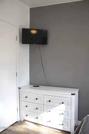 a view of dresser