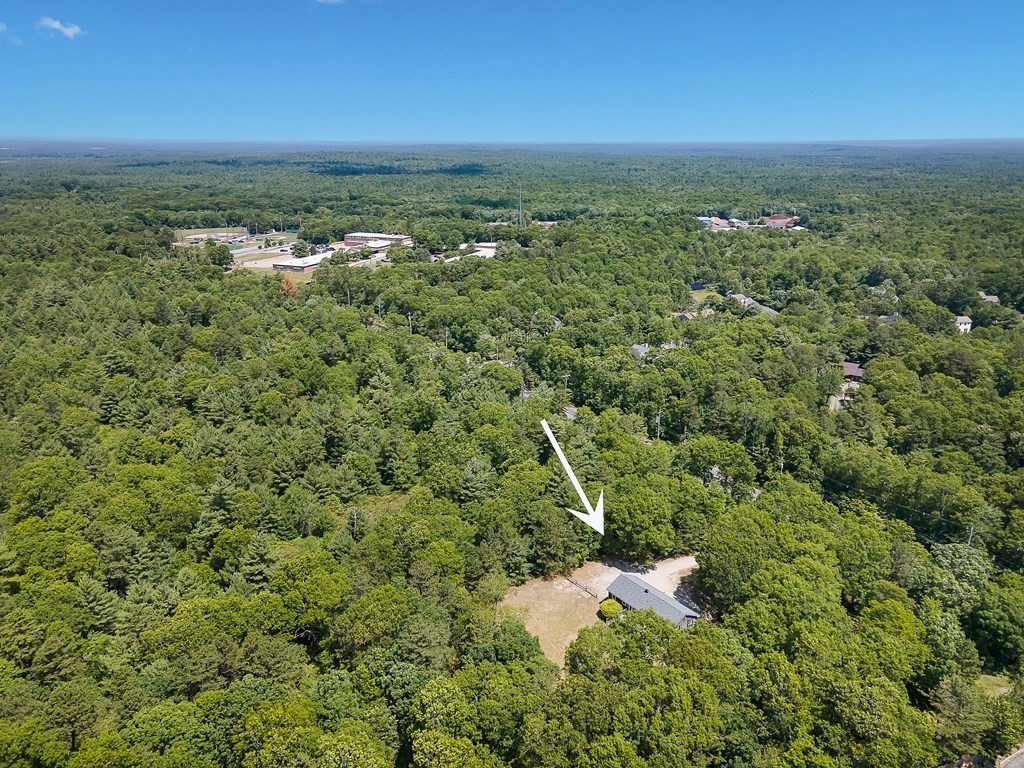 68 Bullock Road Freetown, MA 02717 - Photo 28 of 32 an aerial view of a houses with a yard