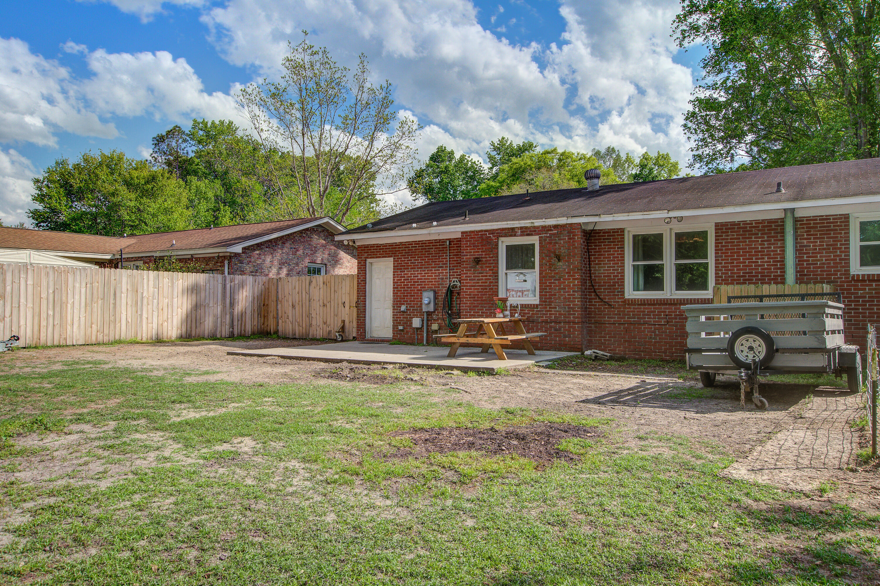201 Judith Drive Summerville, SC 29485 - Photo 15 of 16 201 Judith back yard facing house