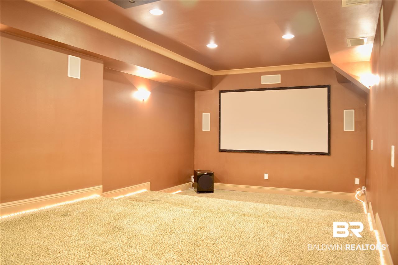 30326 Dolive Ridge Daphne, AL 36527 - Photo 41 of 49 Lower Level Theater
