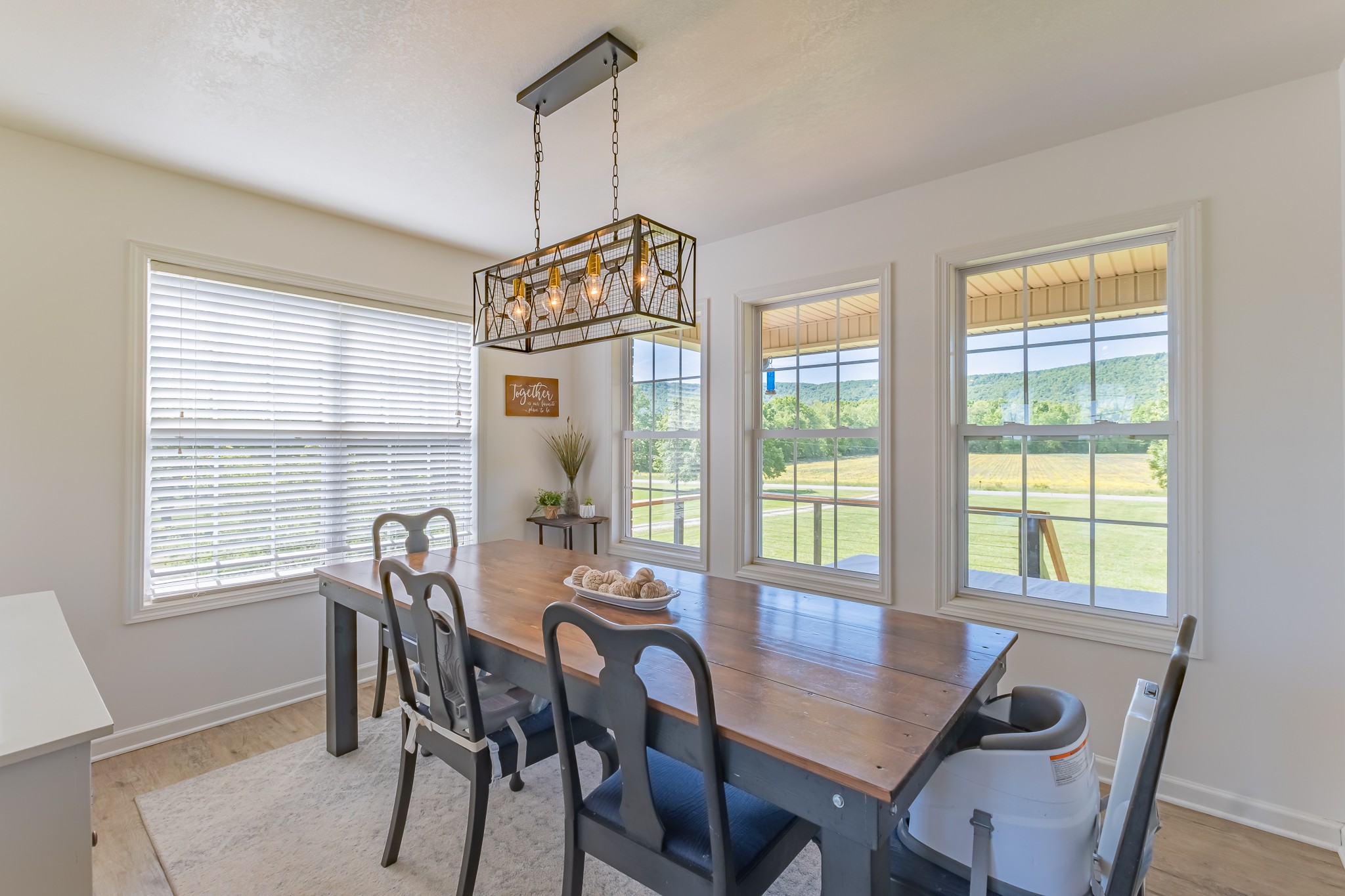 901 Spur Road Decherd, TN 37324 - Photo 8 of 59 a view of a dining room with furniture window and outside view