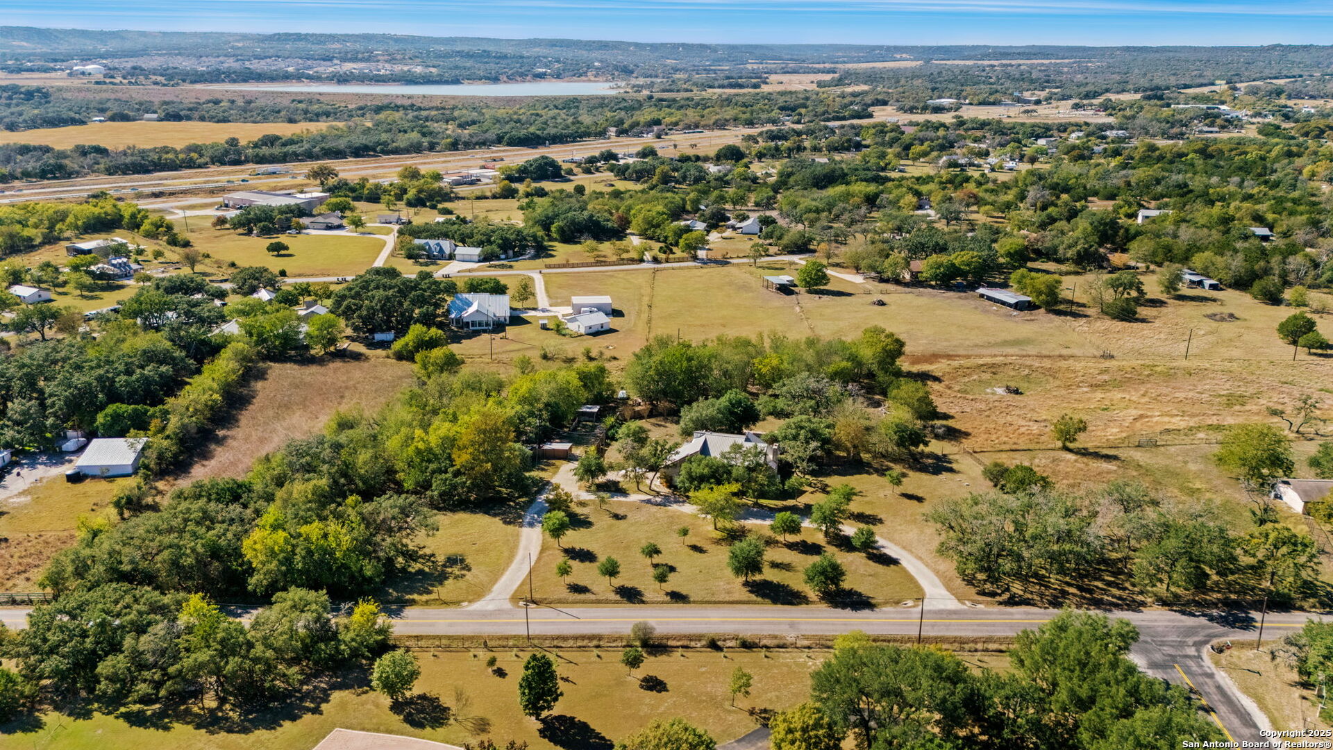 24 Pfeiffer Road Boerne, TX 78006 - Photo 3 of 22 an aerial view of residential houses with outdoor space