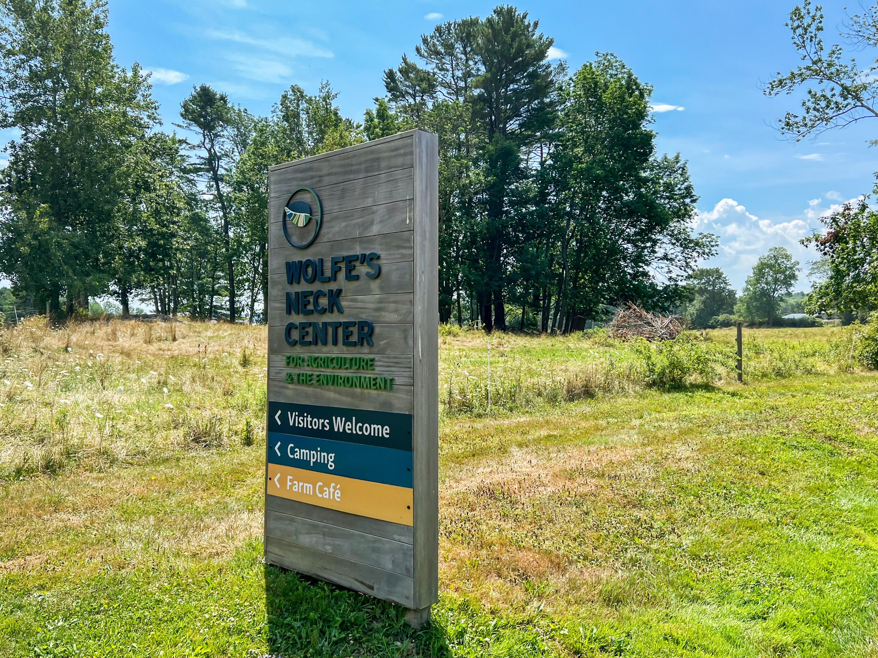 39 Newfield Road Freeport, ME 04032 - Photo 58 of 60 Wolfe's Neck State Park Entrance Sign