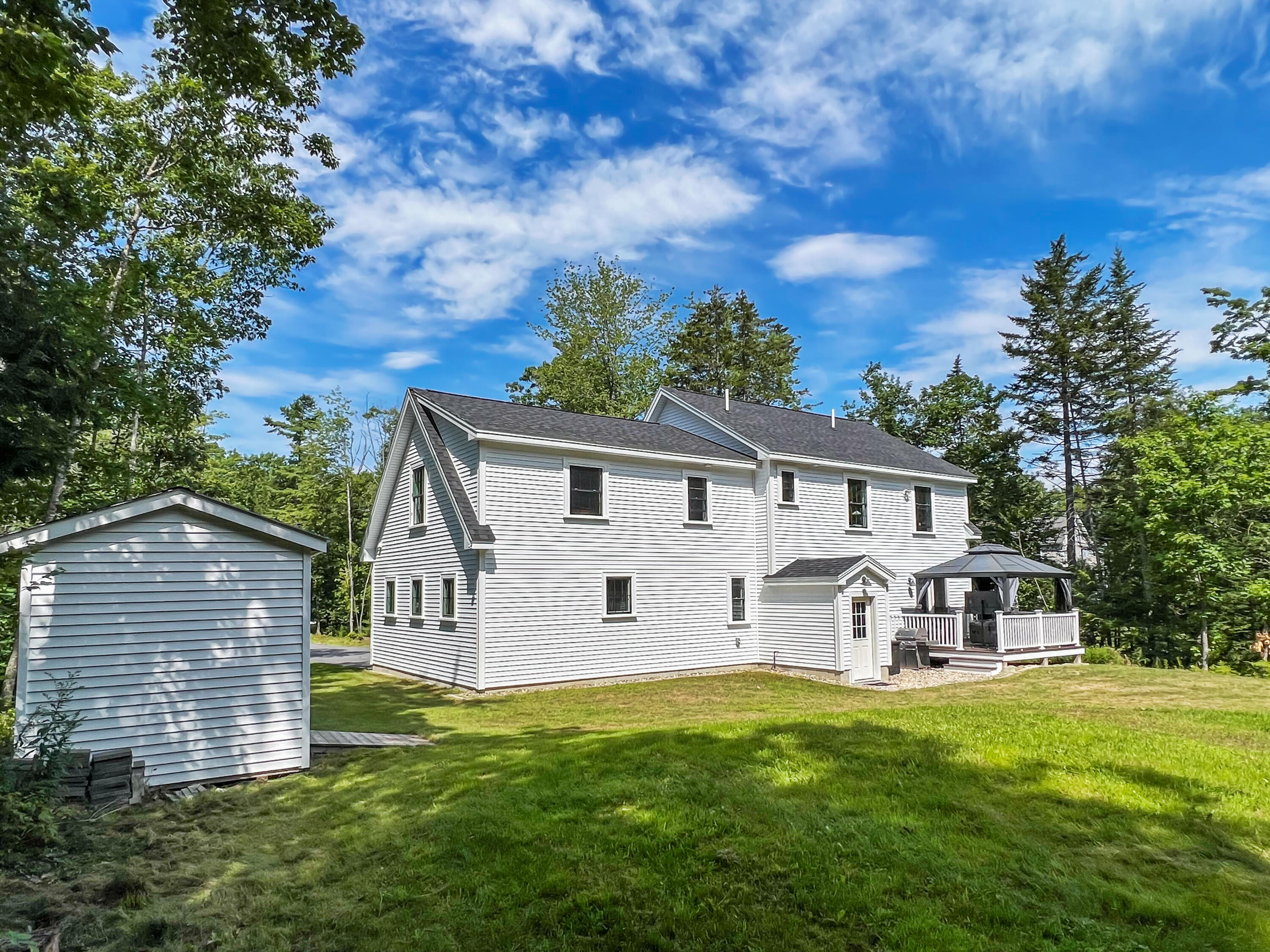 39 Newfield Road Freeport, ME 04032 - Photo 7 of 60 Rear of Home