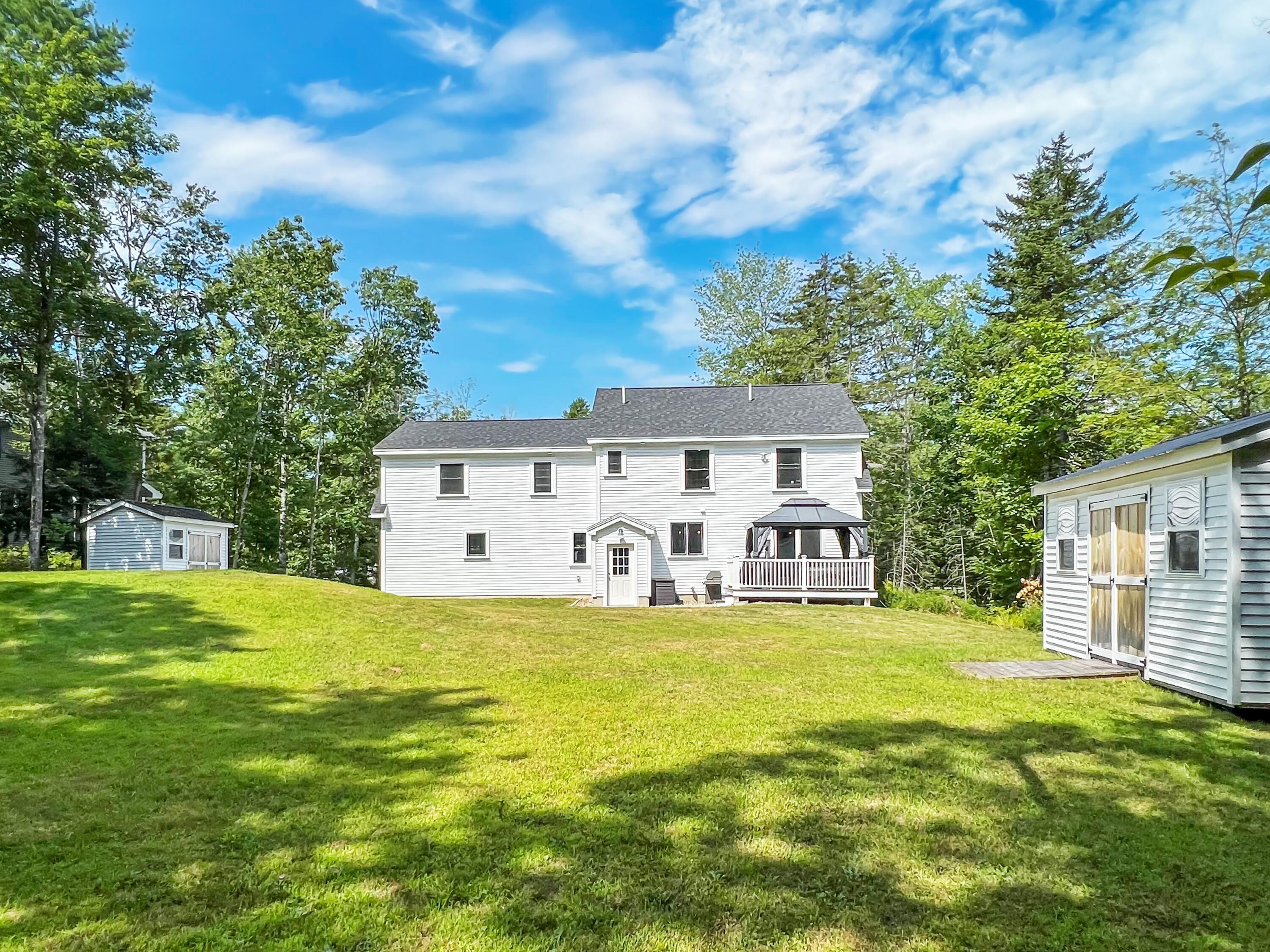39 Newfield Road Freeport, ME 04032 - Photo 8 of 60 Rear of Home
